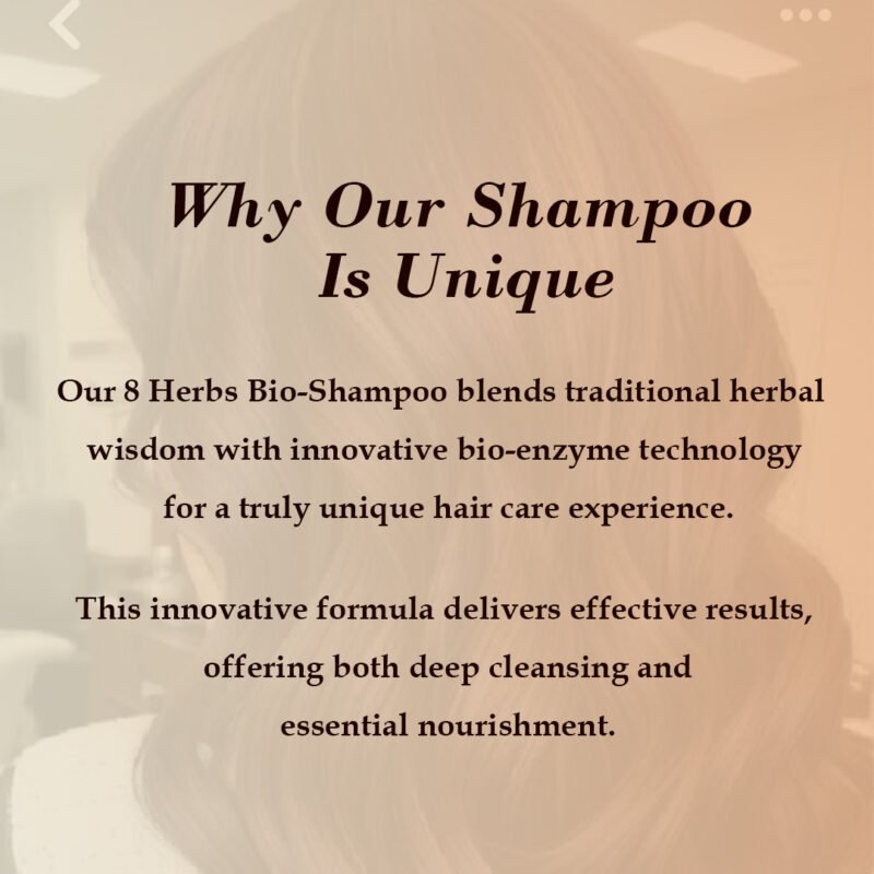 8 Herbs Bio-Shampoo for Hair - Image 5