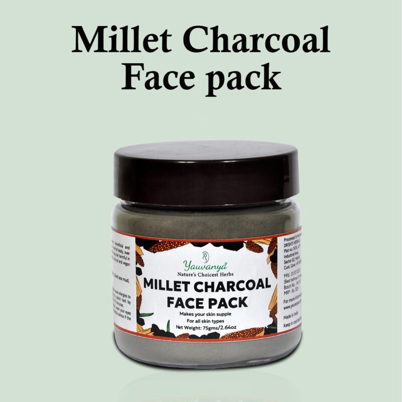 Millet Charcoal Face Pack - Image 2