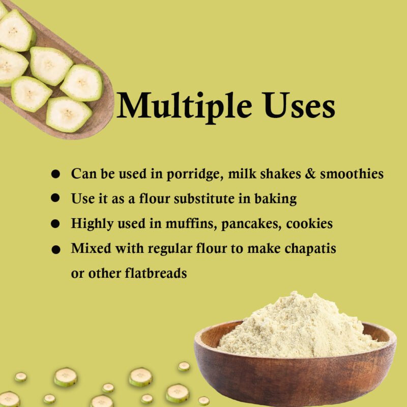 Raw Banana Flour(Atta) - Image 3
